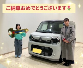 ワゴンＲスマイルご納車しました！